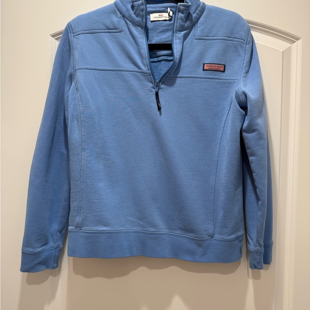 Vineyard Vines Blue V-Neck Sweater